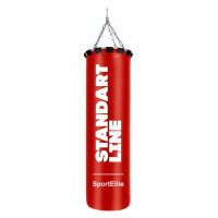 Мешок боксерский SportElite STANDART LINE   75см, d-26, 20кг, красный