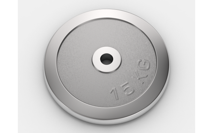 Диск хромированный UNIXFIT 15 кг / 25 мм Диск хромированный UNIXFIT 15 кг / 25 мм