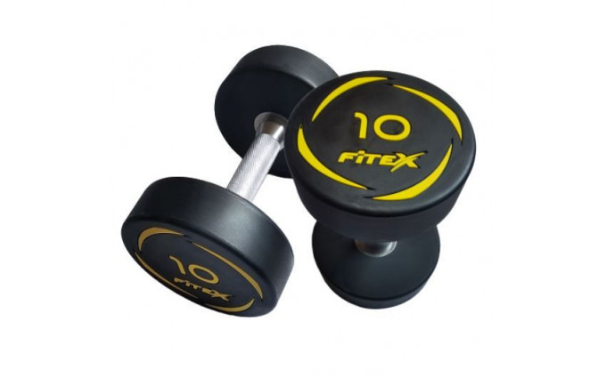 Комплект полиуретановых гантелей 12.5-35кг (10пар) Комплект полиуретановых гантелей 12.5-35кг (10пар)